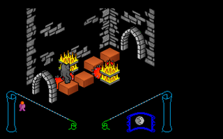 Knight Lore atari screenshot